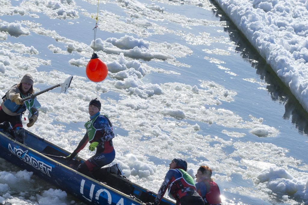 Course de canots à glace - Ville de Québec